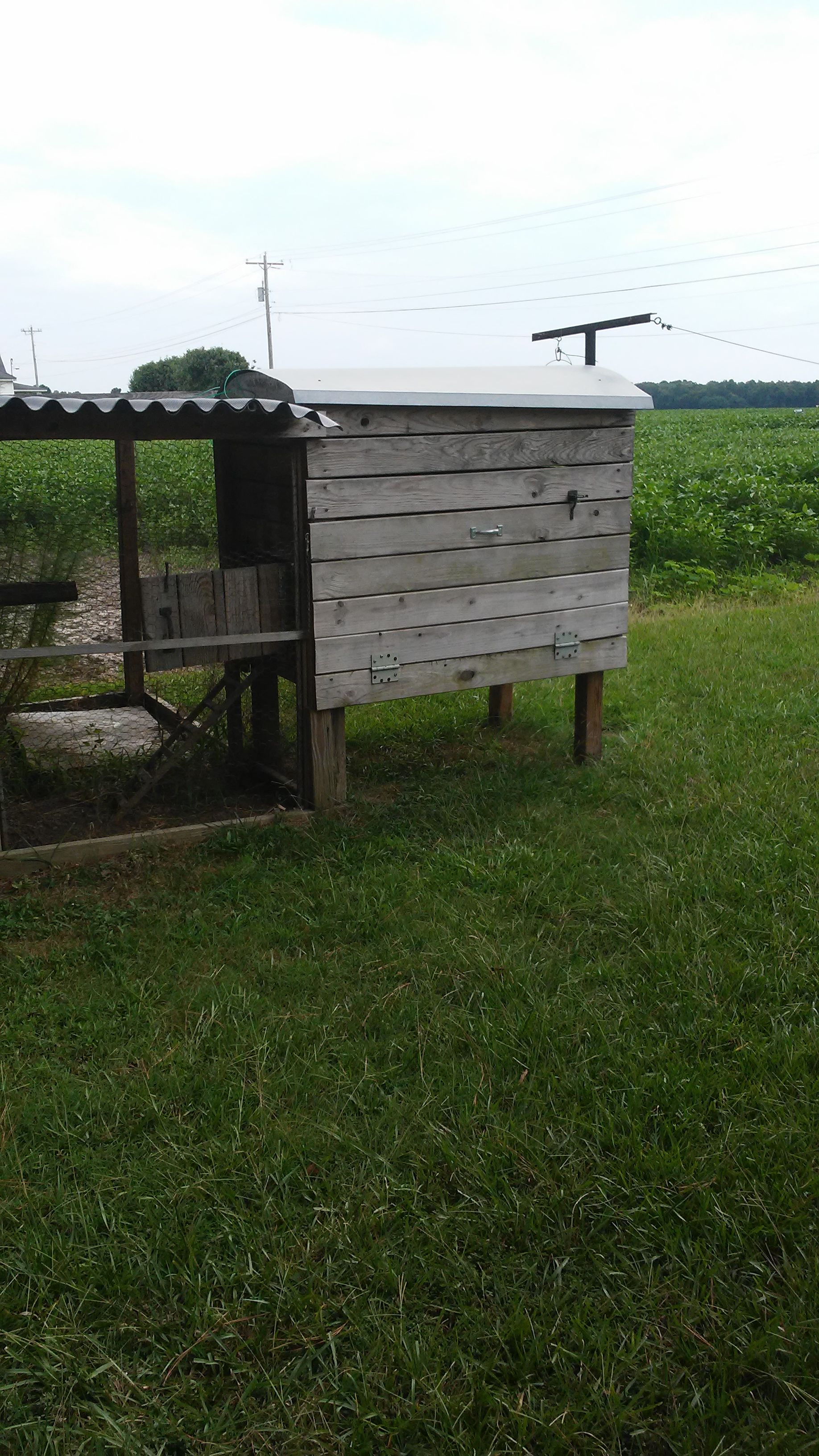 2 chicken coops