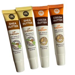 NK New York Shea & Cocoa Butter Lip Therapy Pack of 4