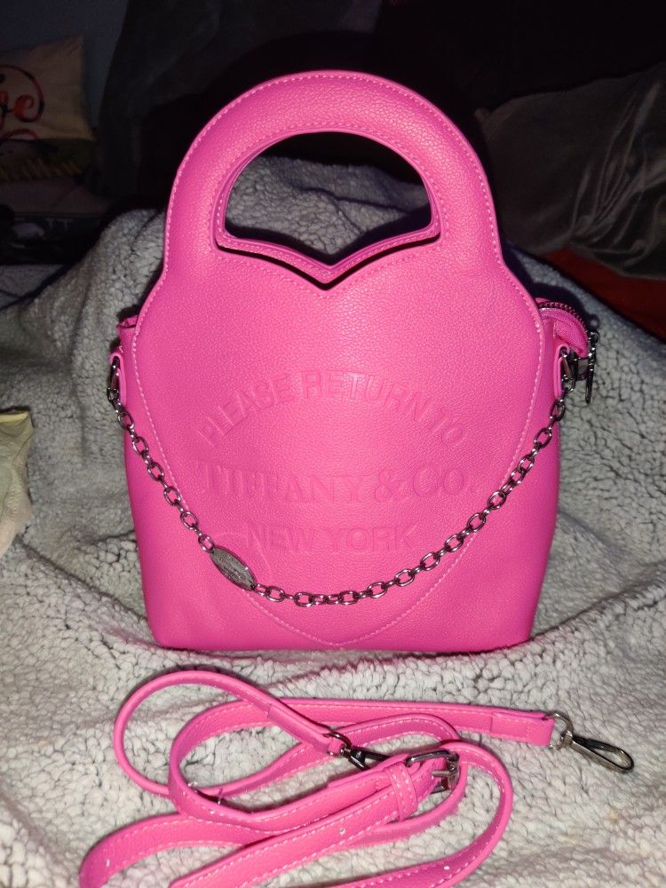 Pink Heart Tiff Purse