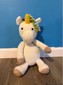 Crochet unicorn