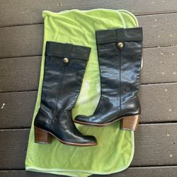 Coach Boots Size 5B Used Good Condition genuine leather