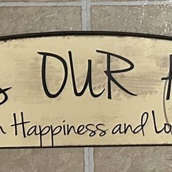 Bless Our Home Plaque