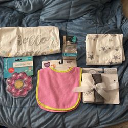 New Baby Items Lot