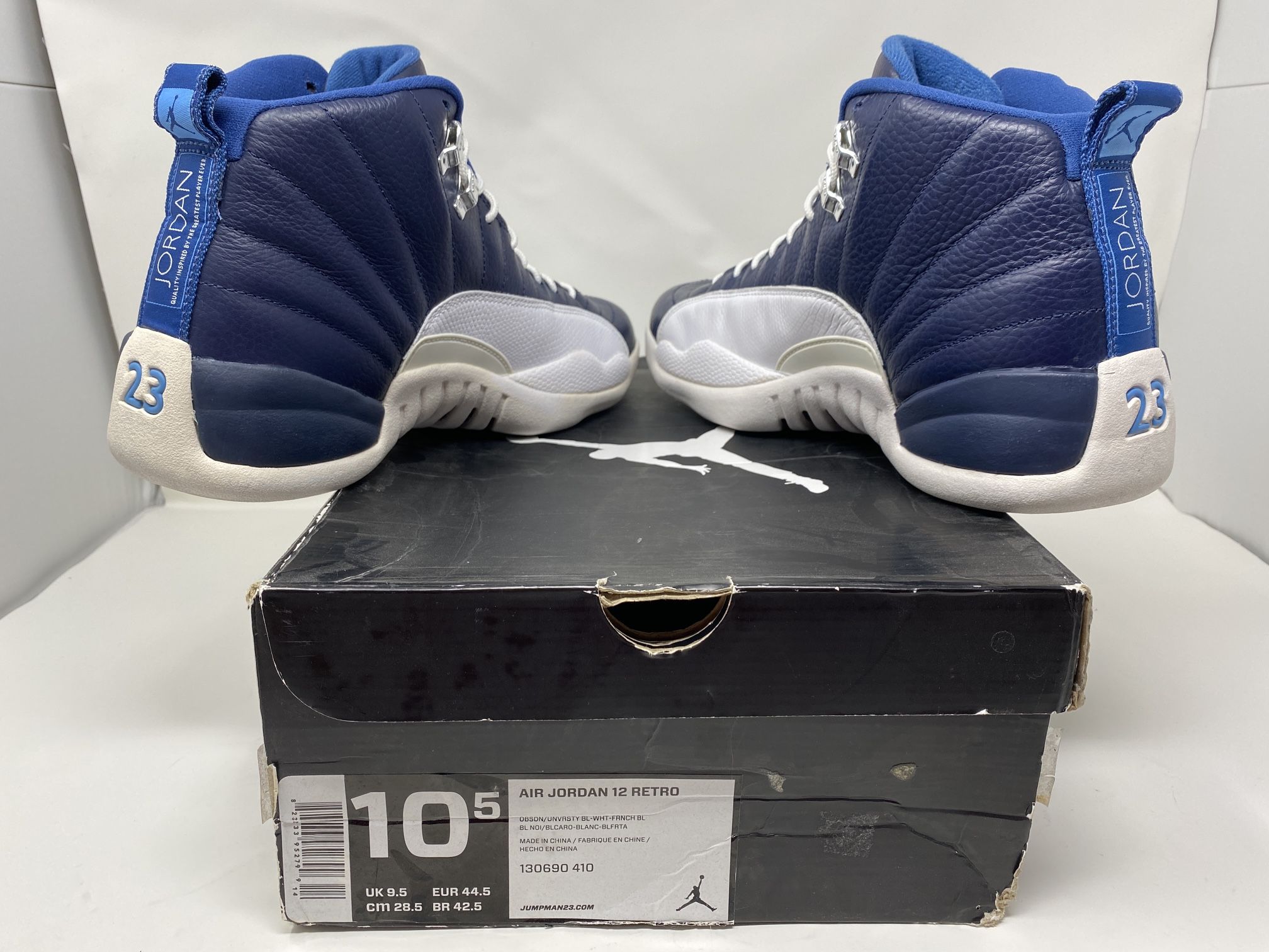 Air Jordan 12 Retro Obsidian - Size 10.5