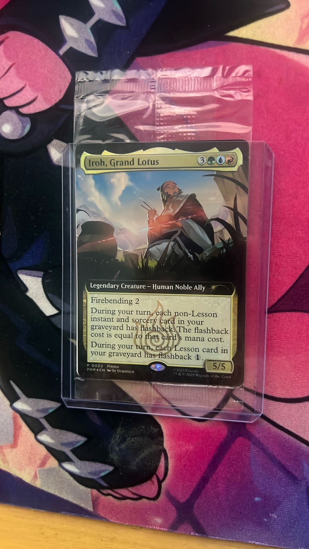 Magic The Gathering Avatar The Last Airbender Iroh Promo