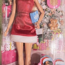 Barbie Santa Blonde Doll 