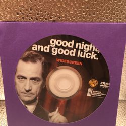 Movies DVD Good Night And Good Luck 