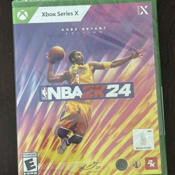 NBA2K24 XBOX Series X Kobe Edition Nba 2k 24