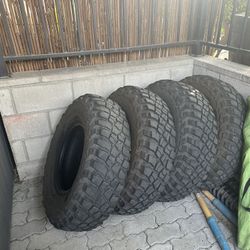 BFG Mud Terrain Tires for Tacoma