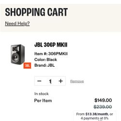 Jbl 306p Mkii