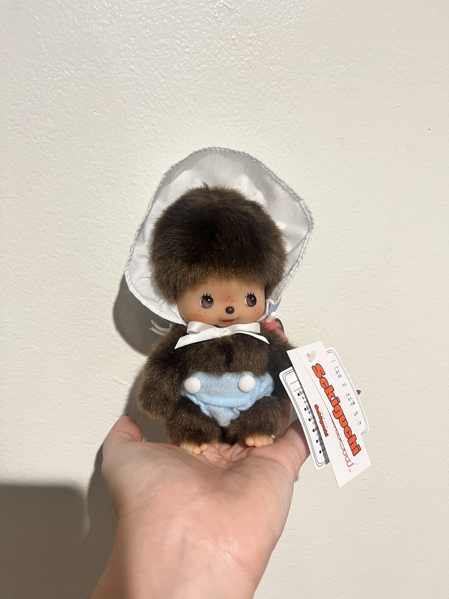 Sekiguchi Monchhichi Baby Boy Doll