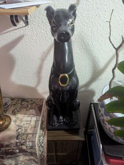 Dog statues