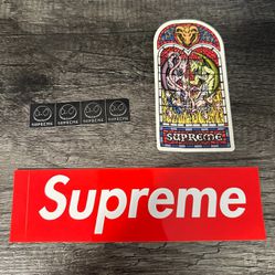 Supreme Sticker Lot Of 3!