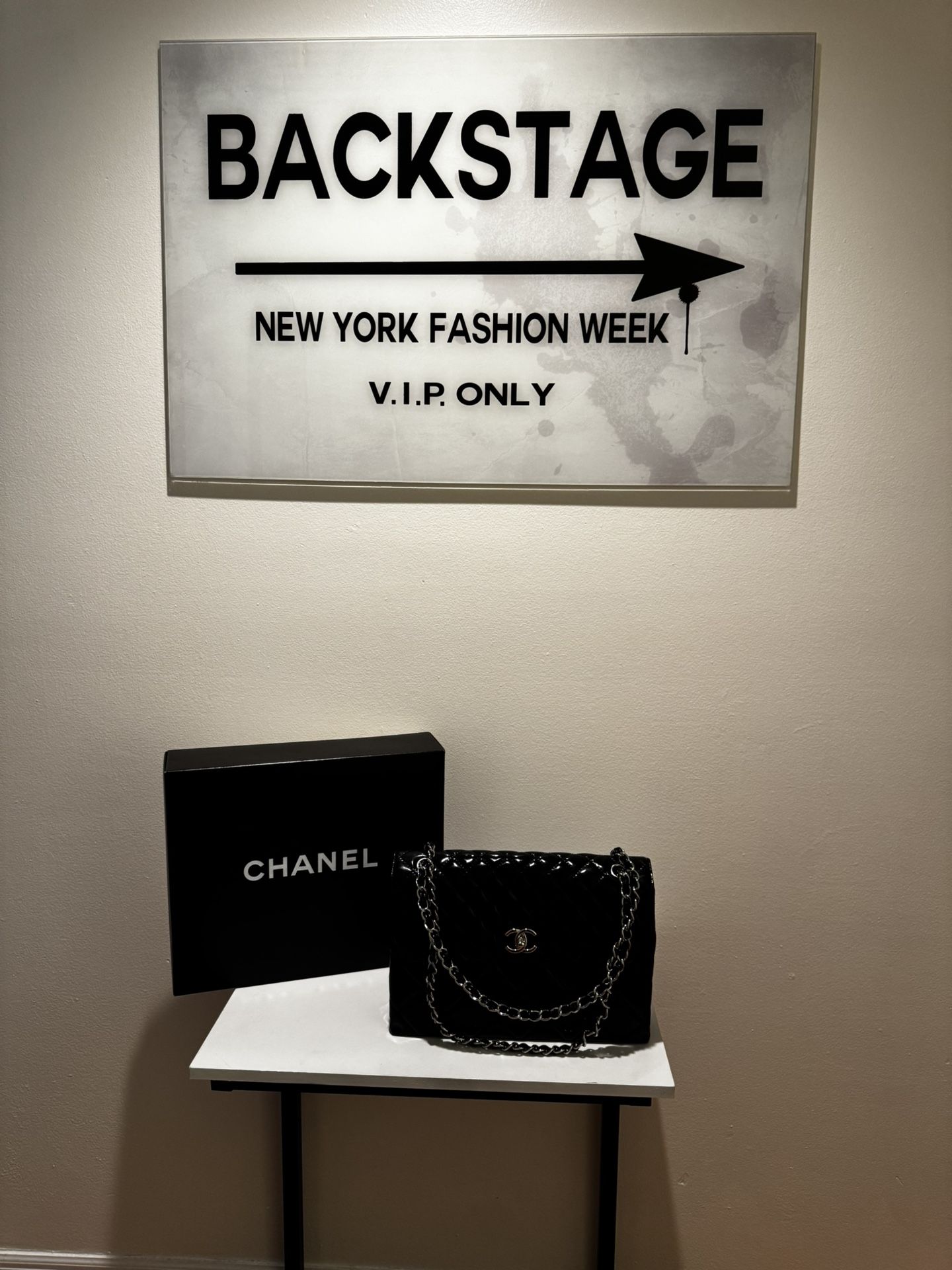 Chanel Patent Leather Single  Flip Bag