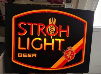 Last chance Vintage Mancave beer sign