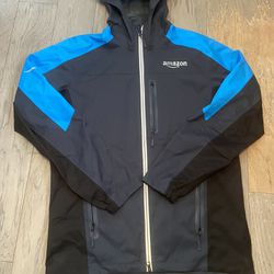Amazon Shell Rain Zip Hooded Jacket