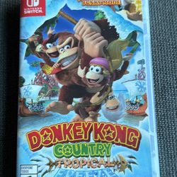 Donkey Kong Country Tropical Freeze - Nintendo Switch - Like New