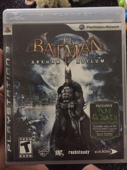 Batman Arkham Asylum for PS3
