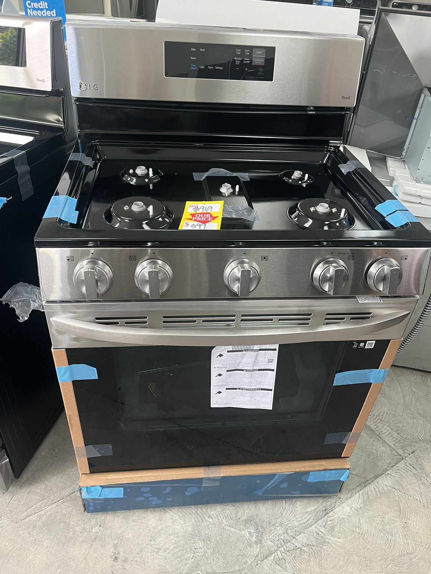 Single Oven Gas Stove With Easy Clean On Sale Up To 50%OFF