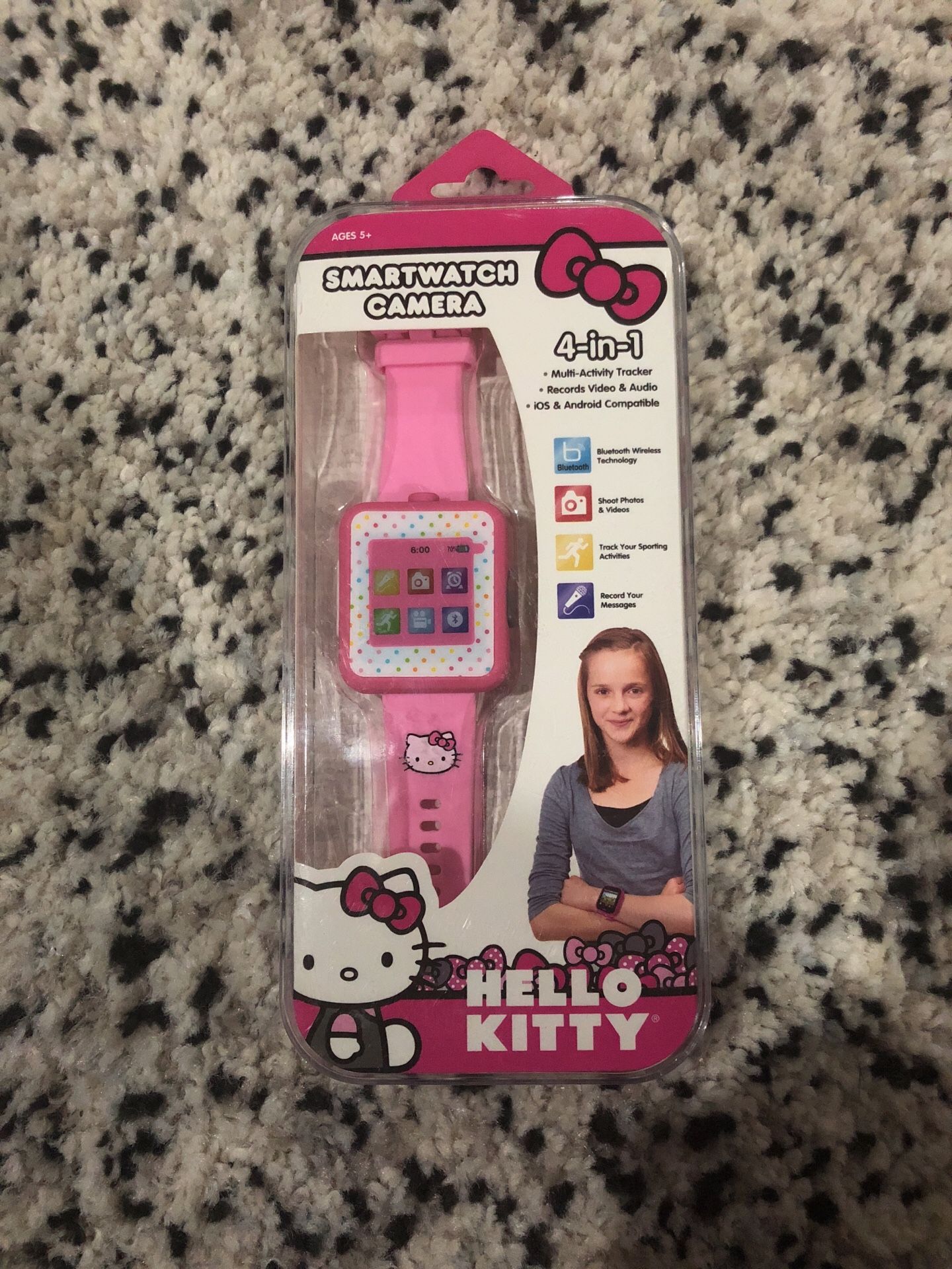 Hello Kitty smart watch camera
