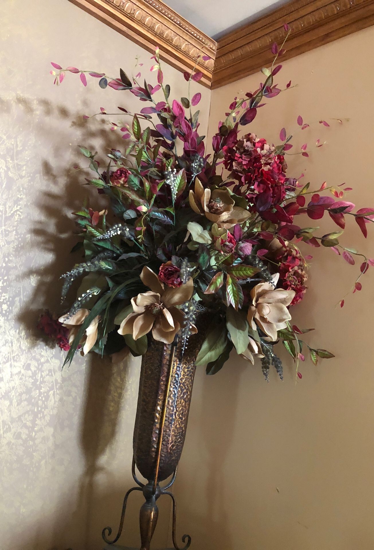 Beautiful large flower vase