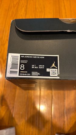 AIR JORDAN 1 MID SE ASW SIZE 8