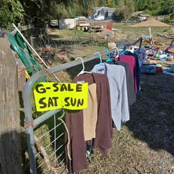 GARAGE SALE BUCKLEY!!