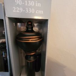 2 Brand New Curtain Rods, Thick 1 Inch, Oil Rubbed Bronze $25 For One Or $40 Total For Both