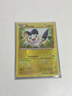 37 Emolga Reverse Holo pokemon card