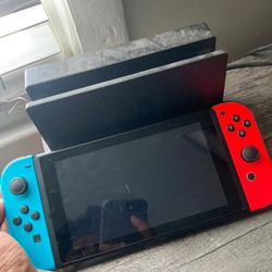 Nintendo Switch With Games And Controller 