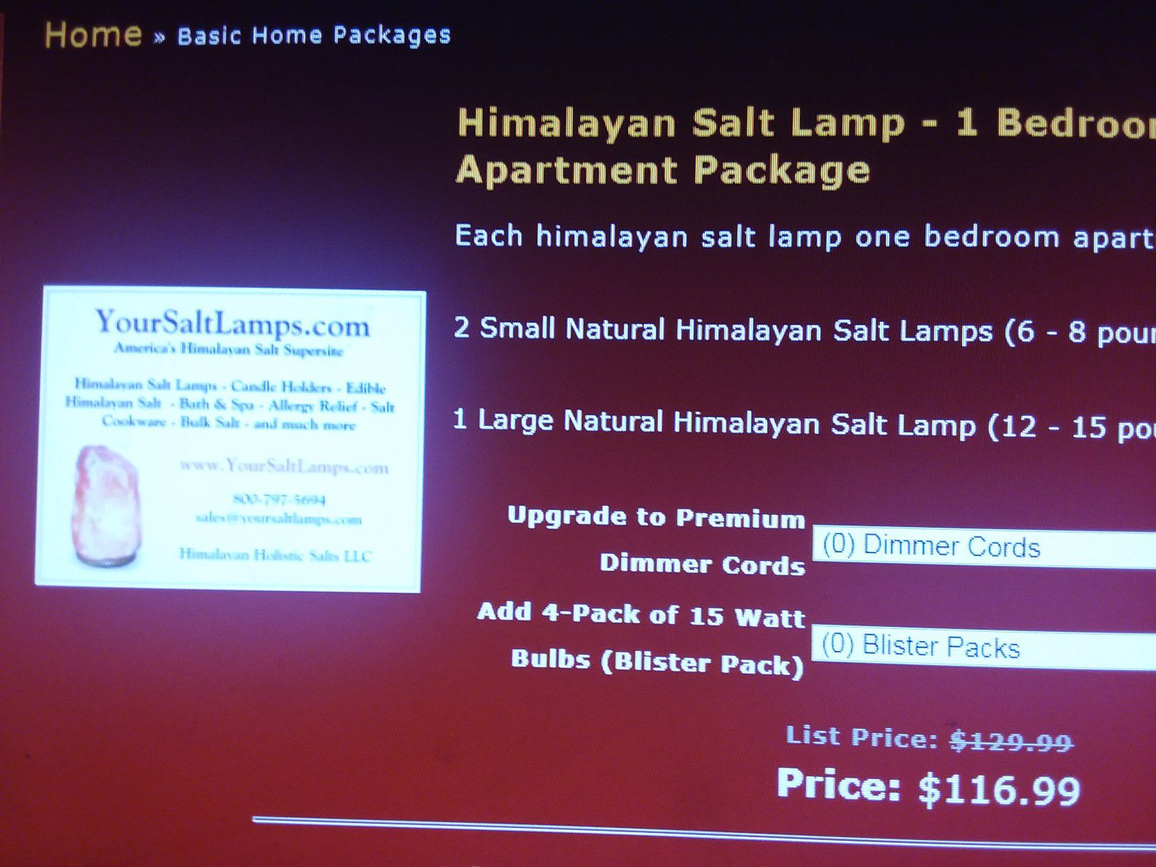 Himalayan Salt Lamps (2)