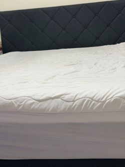 Queen bedframe and Matress for sale