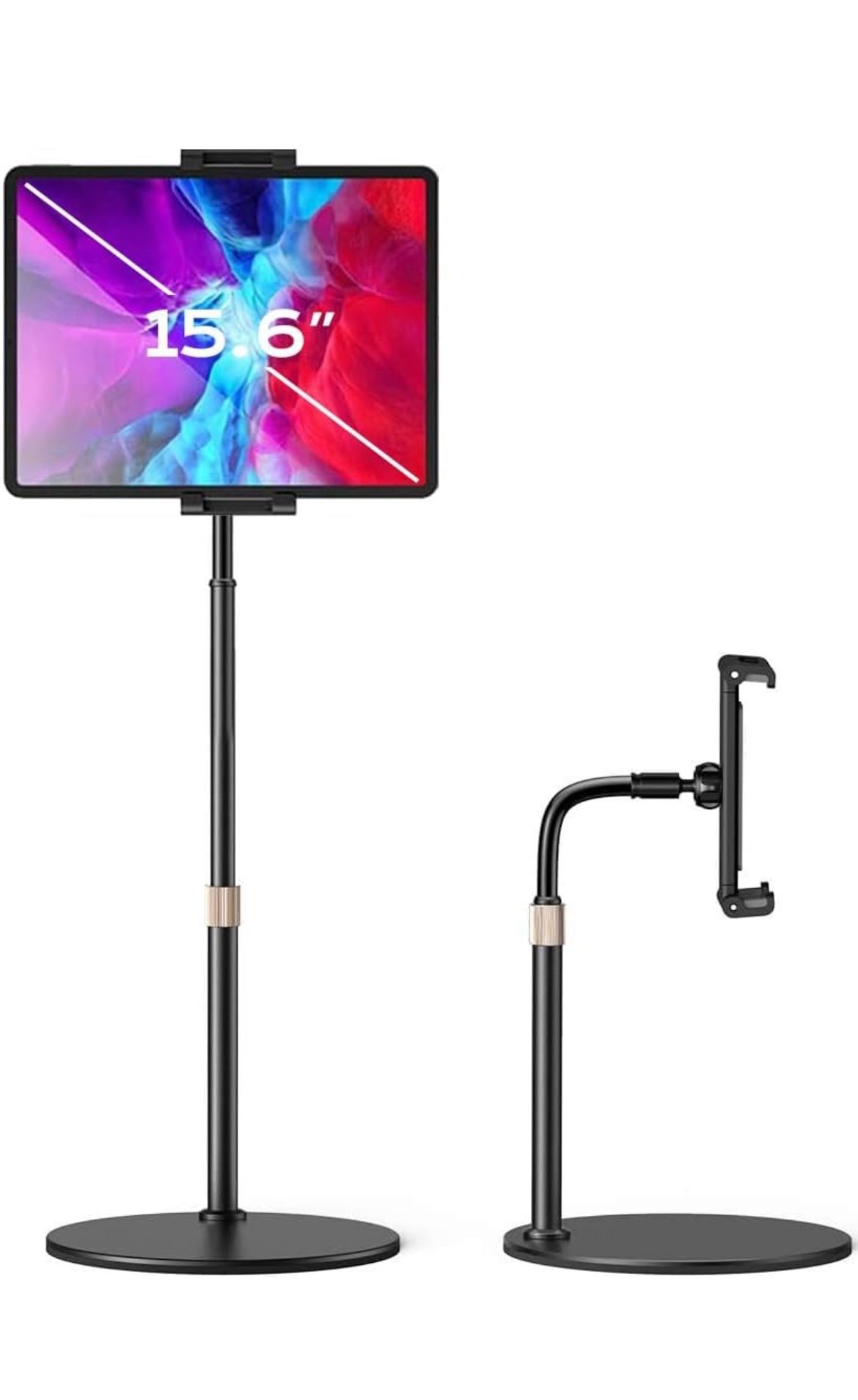 LISEN Tablet Stand and Holder Adjustable, Tablet Holder for Desk