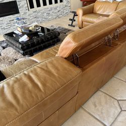 Leather Sofa