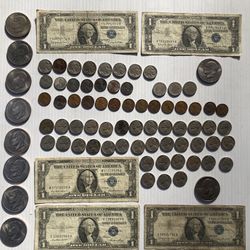 U.S. COIN CURRENCY COLLECTION SILVER CERTIFICATE S DOLLARS