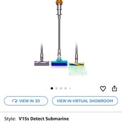 Dyson V15s Detect Submarine​ Wet Dry Vacuum
