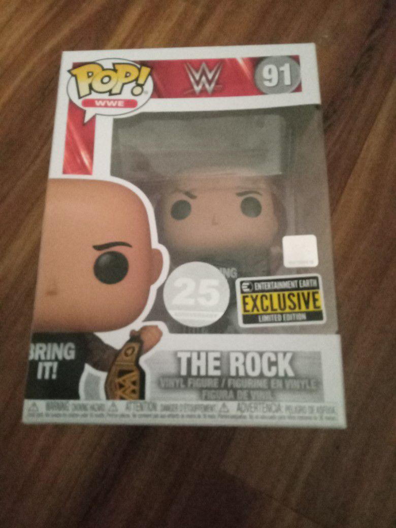 WWE Funko Pop The Rock