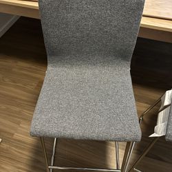 (6) GREY IKEA BARSTOOLS