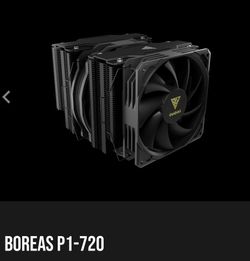 CPU air cooler HSF 7 pipes dual fans