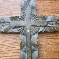 Gothic Crucifix Cross Boho Shabbychic yard art