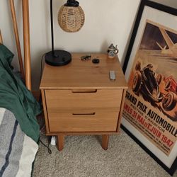 Mid Century Modern Nightstand Set