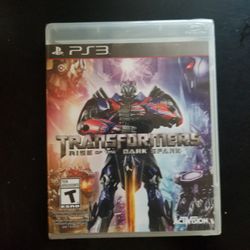 Transformers Game For ps3 