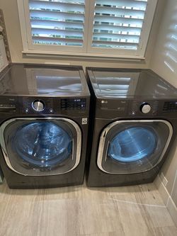 Washer and dryer