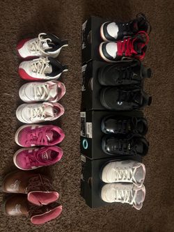 Toddler/Kids Jordan & Adidas Sneakers Lot