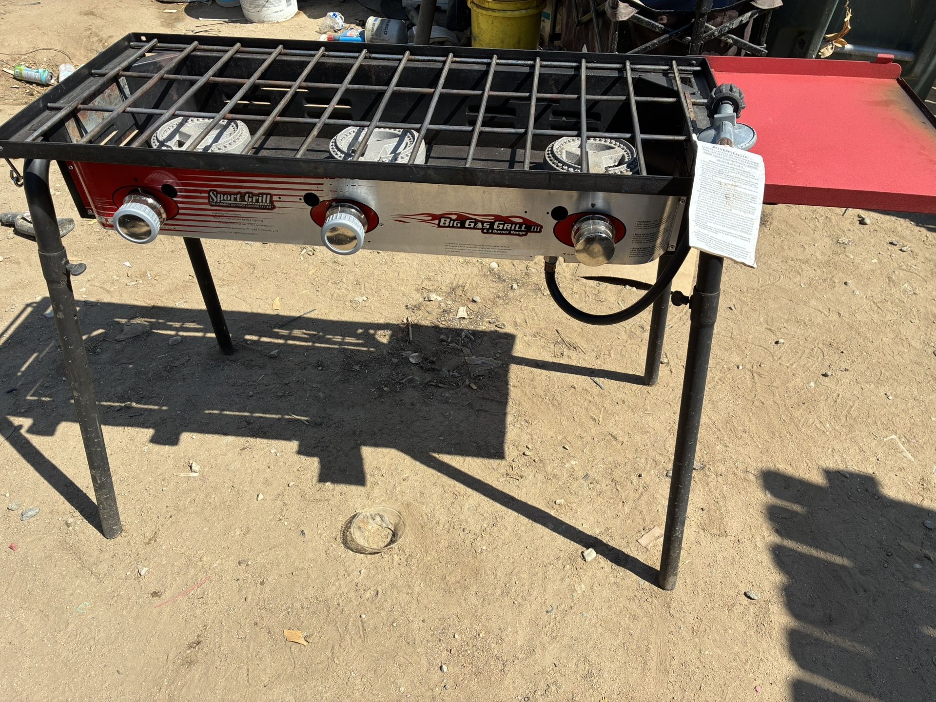Sport Grill With Flat Top