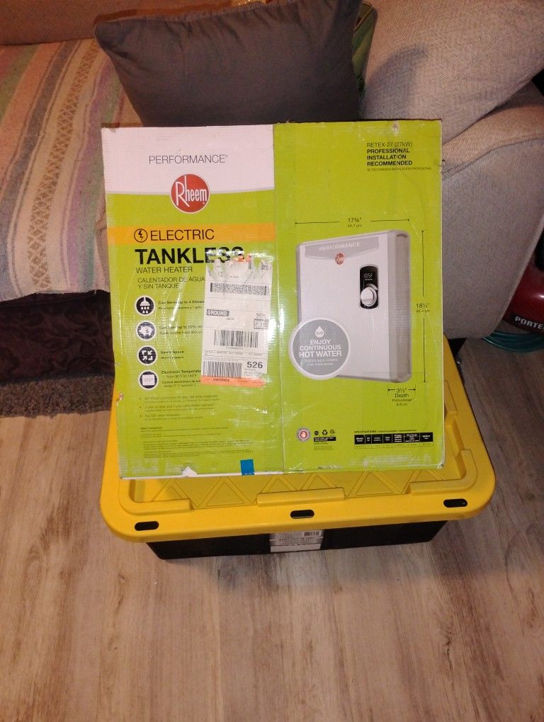 Rheem TANKLESS Water Heater