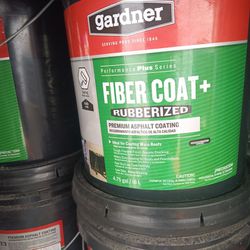 Gadner Fiber Coat Plus Rubberize Premium Asphalt Coating  Miami Dade County Approved 