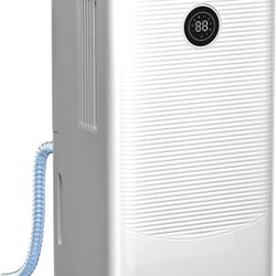 Max 25 Pint Dehumidifier for Bedroom Bathroom Basement, 38dB Quiet, Precise Humidity Control