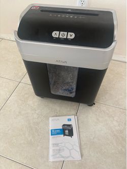 Paper Shredder - 12 Sheet Micro Cut
