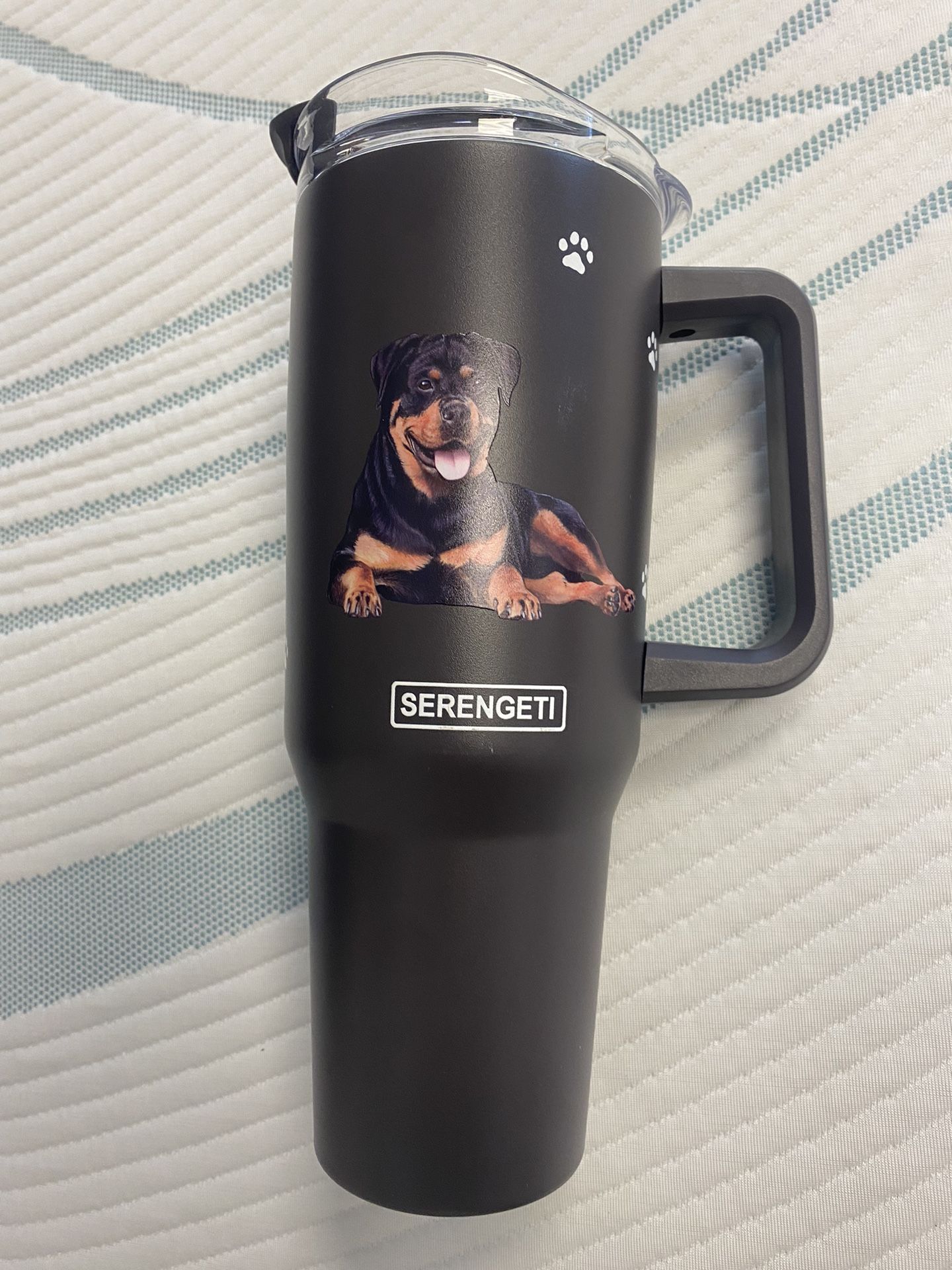 Serengeti 40 OZ tumbler Rottweiler NEW